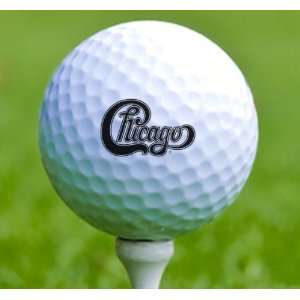  3 x Rock n Roll Golf Balls Chicago Musical Instruments