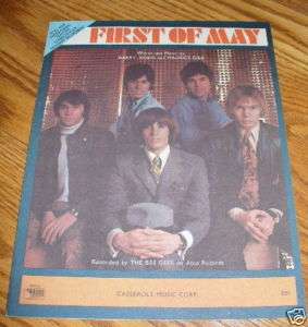 BEE GEES First of May SHEET MUSIC  