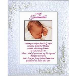  Gift for Godmother From Godchild   Godmother Picture Frame 