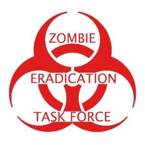   Eradication Task Force Team Biohazard Logo Die Cut Vinyl Decal Sticker