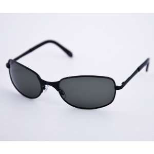  The Collective   Black Metal Frame Sunglasses with Grey Lenses The 