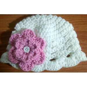  Crochet Baby Girl Hat and Bootie Set You Pick Color 