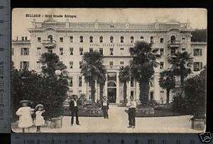 8364] COMO   BELLAGIO   HOTEL GRANDE BRETAGNE _ 1909  