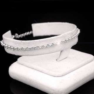 12 Ladies Silver Layered BELCHER Link Anklet New  