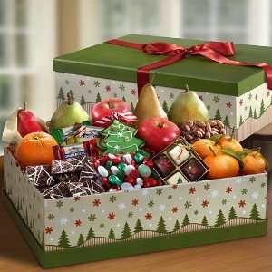 Summit Ultimate Christmas Fruit and Treat Gift Box