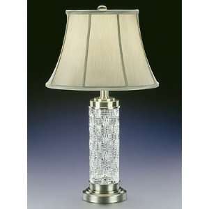  Waterford Lamp Grafix Silver 30 1/2H