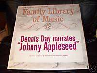 Dennis Day narratesJOHNNY APPLESEEDrare BELLFLOWER LP  