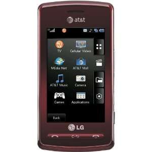  LG Vu CU920 Phone, Wine (AT&T) Cell Phones & Accessories