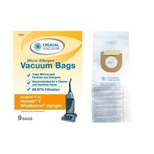  Vacuum Y Bag   9 Pack Allergen filtration with Closure   Compare 