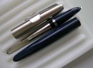   Fountain Pen   Blue, Fine   NEW OLD STOCK. Never Inked, Perfect  