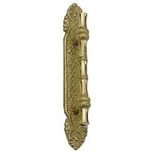 Brass Accents C03 P5100 622 Weathered Black Bamboo Brass Bar Pull with 
