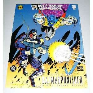 1994 Batman and The Punisher 1990s Lake of Fire Graphic Novel 22 by 