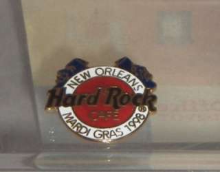 Hard Rock Cafe New Orleans Mardi Gra Lapel Pin 1998  
