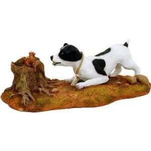  Black and White Jack Russell Special Edition Statue
