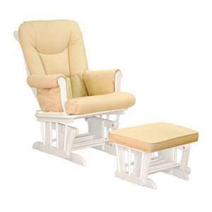  Athena Baby Furniture GL7126 Sleigh Glider with Ottoman 