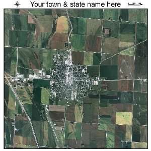    Aerial Photography Map of Onawa, Iowa 2011 IA 