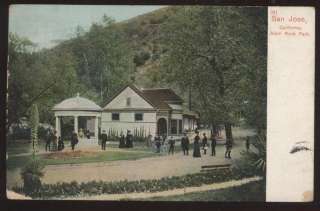 Postcard SAN JOSE CA Alum Rock Park 1907?  
