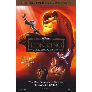  The Lion King Poster Movie F 11x17