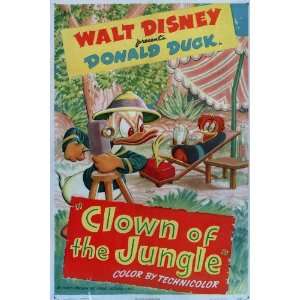  Clown of the Jungle Movie Poster (11 x 17 Inches   28cm x 