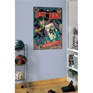 Batman and The Joker Comic Cover Giant Wall Decal in Roommates  