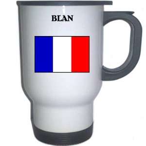  France   BLAN White Stainless Steel Mug 