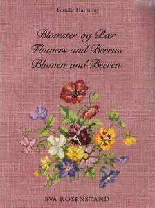 Eva Rosenstand FLOWERS & BERRIES Cross Stitch Book Impo  