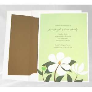  Wedding Invitation Kit   Magnolia Flower (25 Pack) Arts 