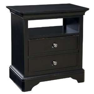  Nightstand in Midnight Black Furniture & Decor