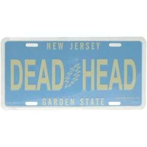  Grateful Dead New Jersey License Plate Automotive