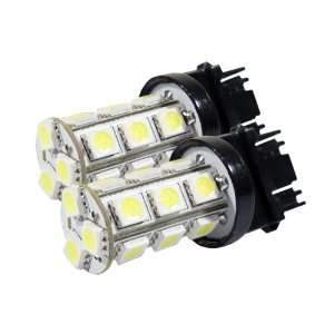   18 SMD Light Bulbs for Turn Signal/Stop Lights   White Automotive