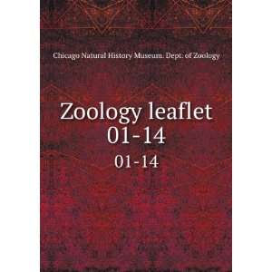  Zoology leaflet. 01 14 Chicago Natural History Museum 