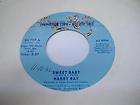 Modern Soul 45 HARRY RAY Sweet Baby on Sugarhill (Promo
