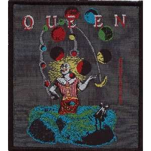  Queen Innuendo BLK Logo Music Band Licensed Woven Patch 