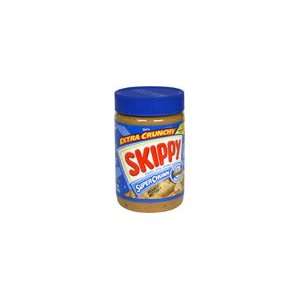 Skippy Extra Crunchy Super Chunk Peanut Butter, 16.3 OZ (6 Pack 