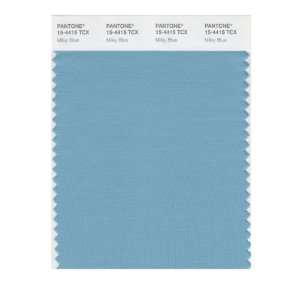   15 4415X Color Swatch Card, Milky Blue 