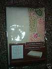 NEW KENNETH BROWN LADYBUG PAISLEY CHANGING PAD COVER PINK CREAM 