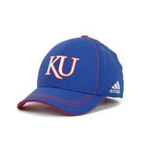  Kansas Jayhawks NCAA Adidas Coach Flex Cap Hat