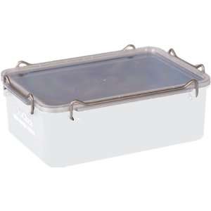 Clickclack 1.4 Quart Airtight Storage Box, White 