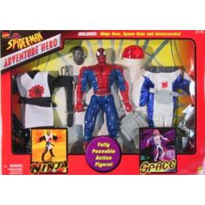    Spider Man 10 Adventure Hero  Ninja/Space Pack Toys & Games