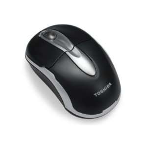  Toshiba Black/Silver Bluetooth Optical Tilt Wheel Mouse 