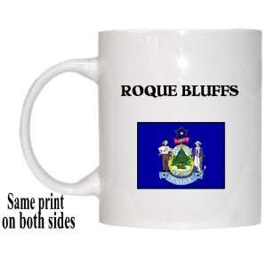    US State Flag   ROQUE BLUFFS, Maine (ME) Mug 