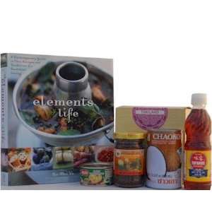 Thai Cuisine & Cooking Starter Kit With Book Gift   Gourmet Food Gift 