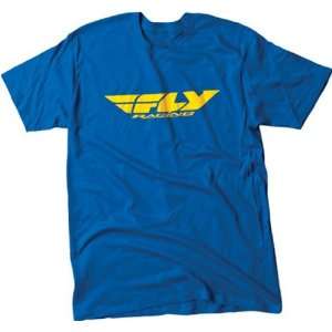 FLY RACING CORPORATE CASUAL MX OFFROAD T SHIRT BLUE XL 