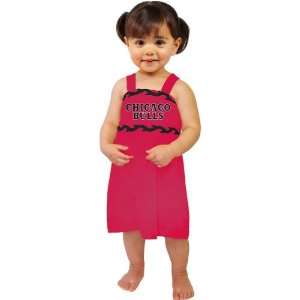  Klutch Chicago Bulls Toddler Girls Braided Dress Sports 