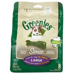  Greenies Senior Treat   Pak   Large Dog   12 oz (Quantity 