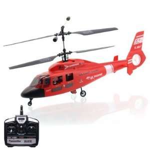  E Sky CO Douphin 4Ch RTF Micro RC Helicopter (Red) Toys & Games