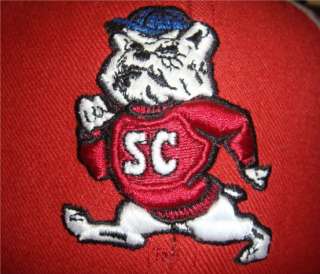 NCAA South Carolina State SCSU Fitted Wool Flatbill Cap  