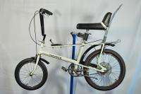   1971 Raleigh Chopper bicycle rare muscle bike White kids 3 speed nice