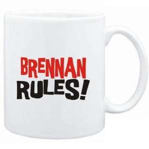  Mug White  Brennan rules  Male Names