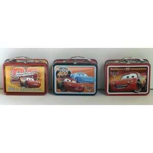    12 Pack Disney Pixar Cars Mini Tin Lunch Boxes 